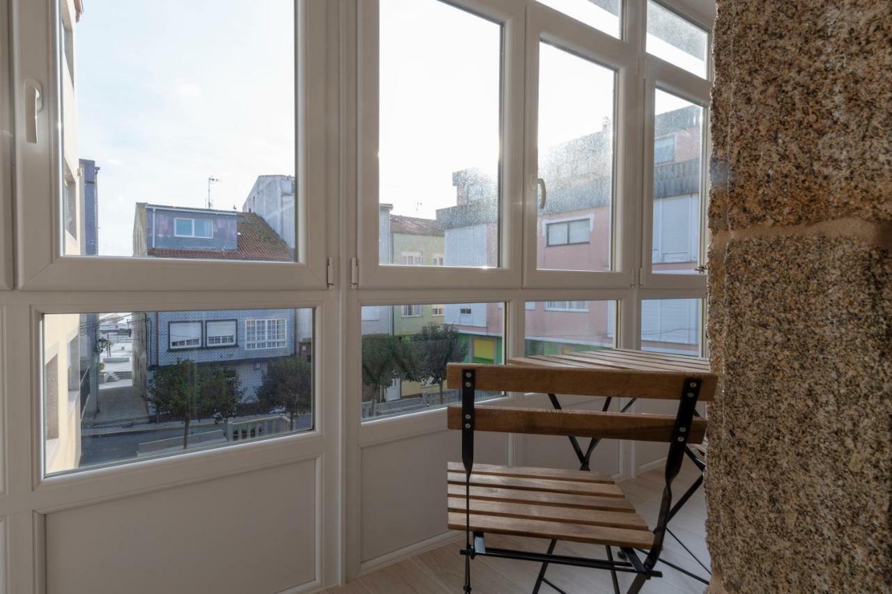 Apartamentos Mar De Fondo Muxia Buitenkant foto