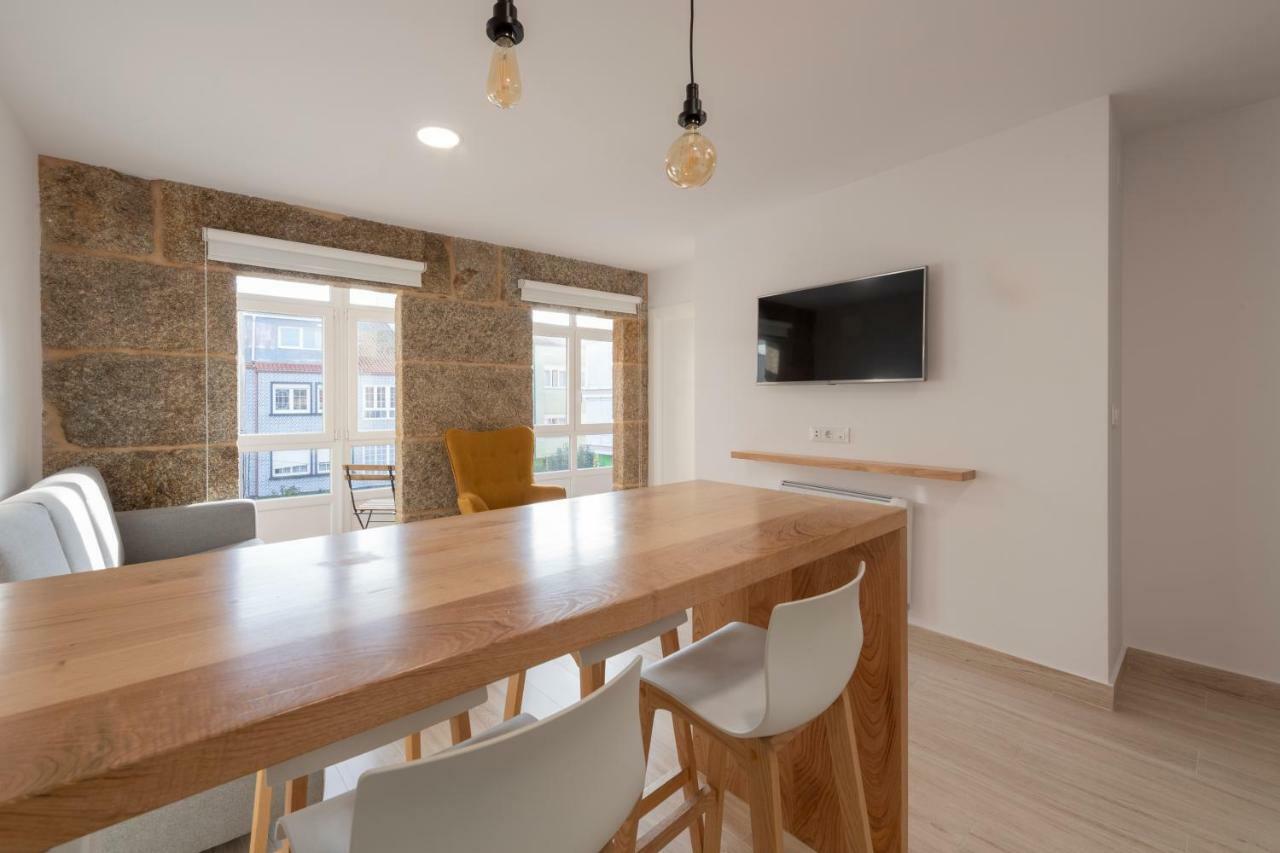 Apartamentos Mar De Fondo Muxia Buitenkant foto
