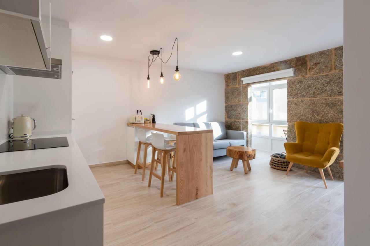 Apartamentos Mar De Fondo Muxia Buitenkant foto